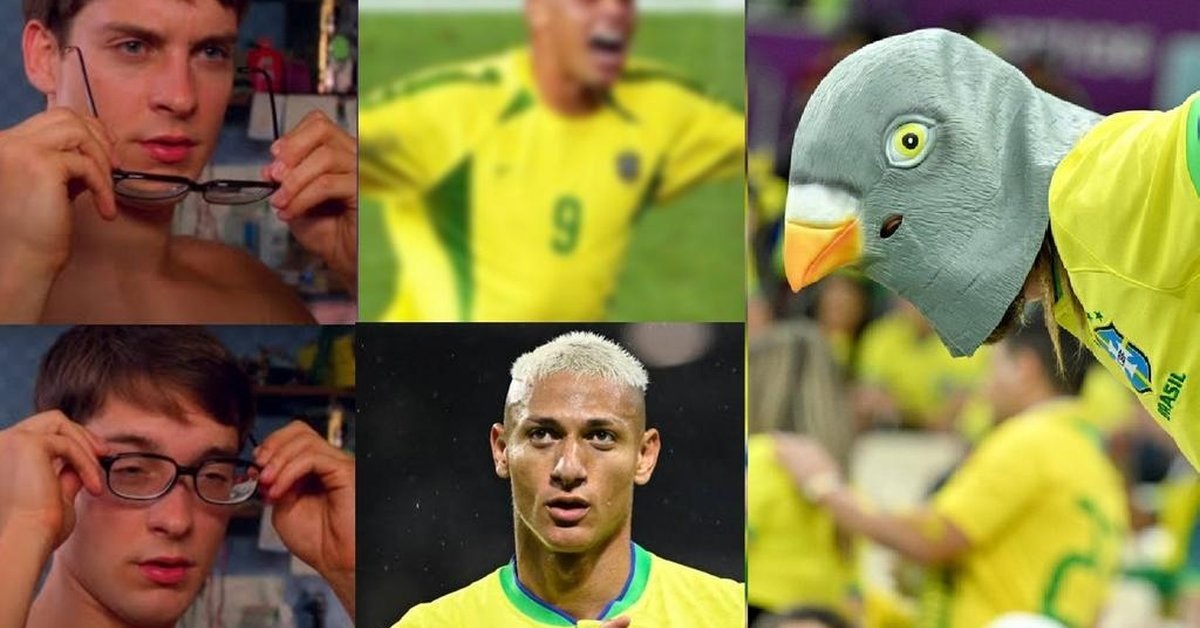 Os melhores memes do Richarlison para você usar e abusar no jogo do Brasil