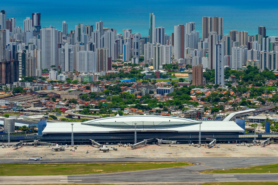   O aeroporto internacional de Recife (PE) foi eleito o segundo melhor