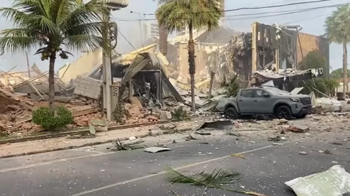 Restaurante do Coco Bambu recém-inaugurado em Teresina explode