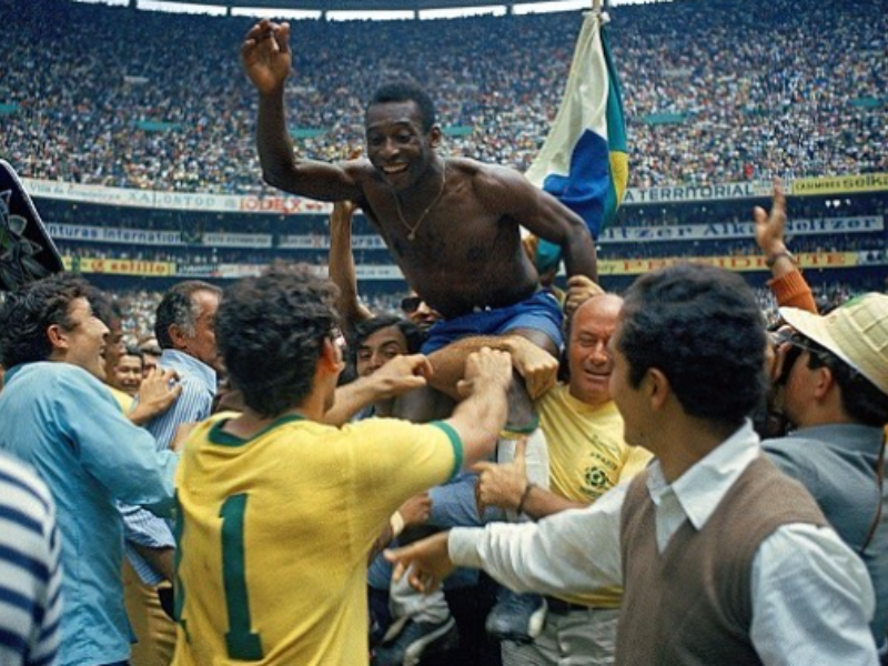 Pelé na Copa do Mundo de 1970