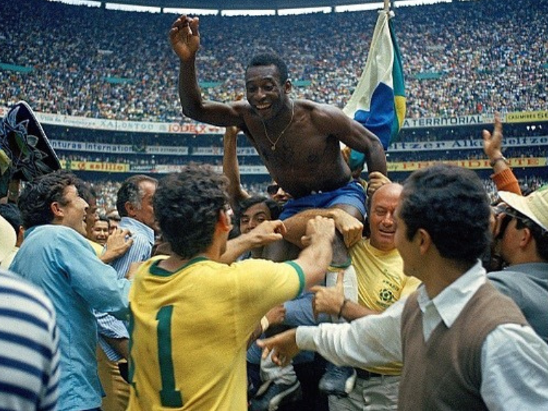 Pelé na Copa do Mundo de 1970