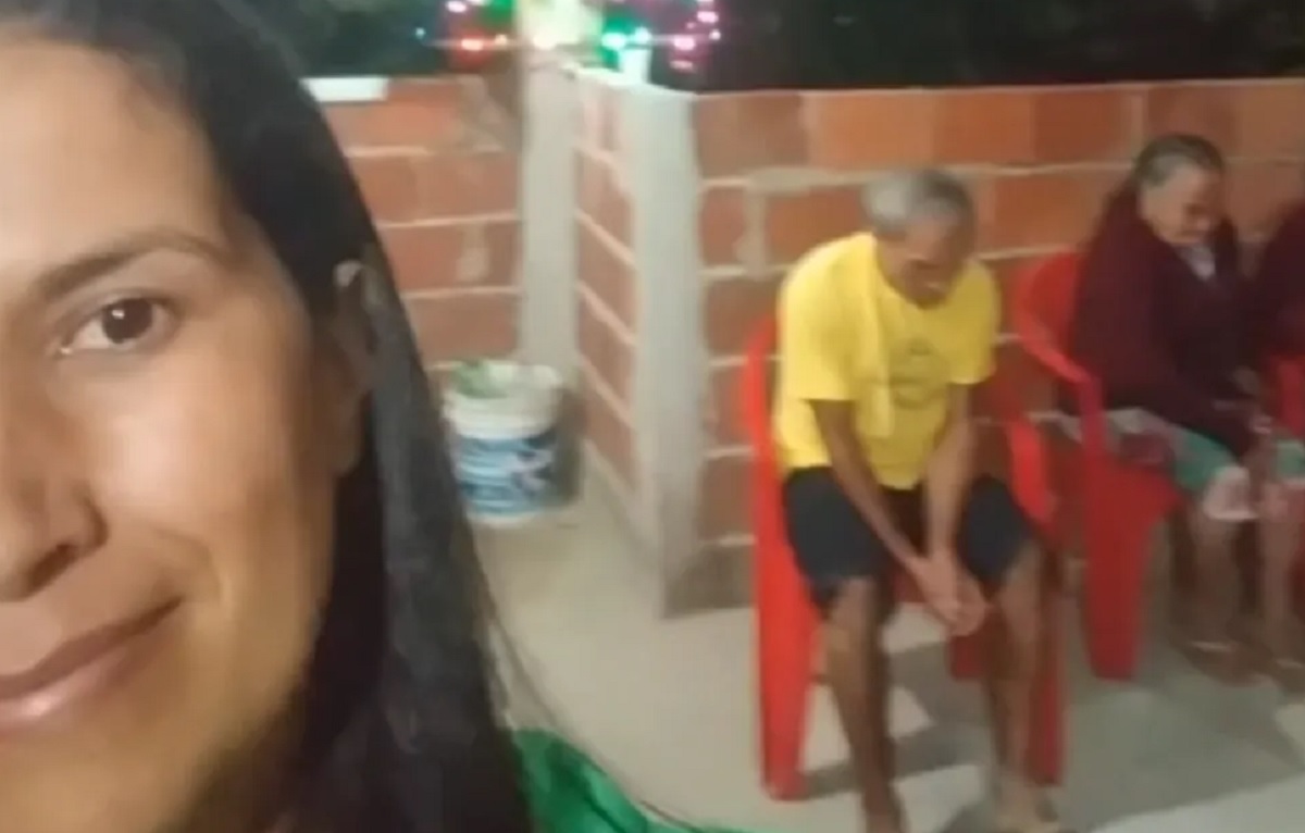 Minutos antes de encosta cair, família gravou vídeo em confraternização de Natal