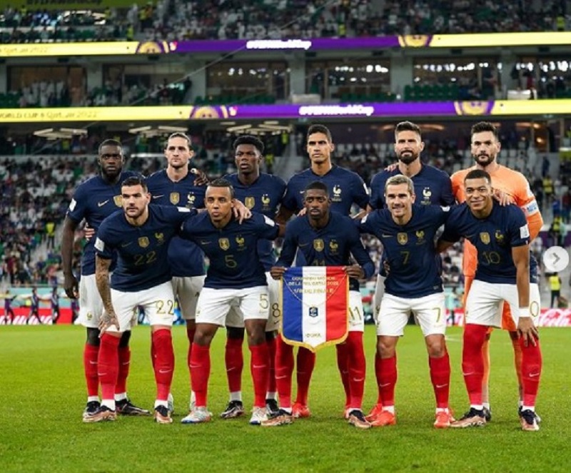 França luta contra o tempo para entrar com o time titular na final deste domingo, 18, contra a Argentina – Instagram/Reprodução