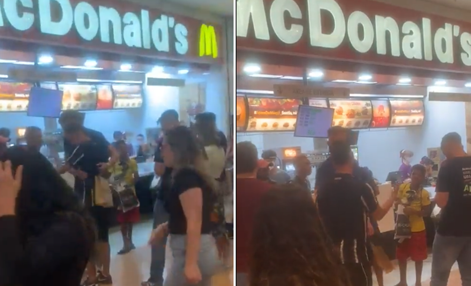 Goleiro do Corinthians leva crianças que vendiam bala para comer no McDonald’s