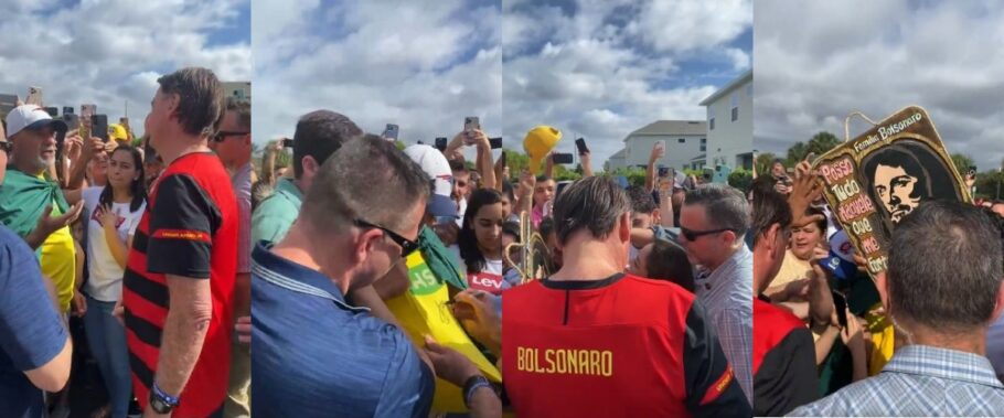 Bolsonaro dá rolezinho nos EUA durante a posse de Lula