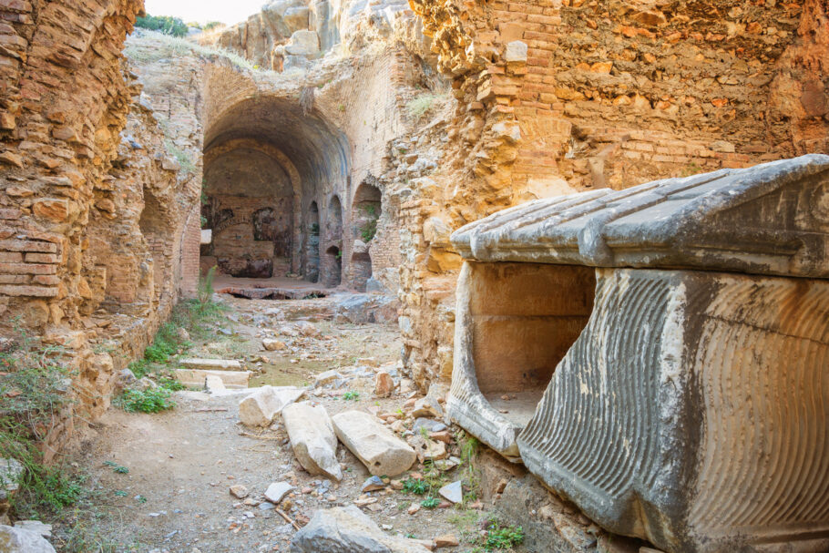 A Caverna dos Sete Adormecidos, um dos pontos sagrados da Rota Sagrada, na região de Éfeso