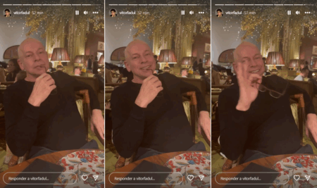 marido de leandro karnal posta vídeo do filósofo