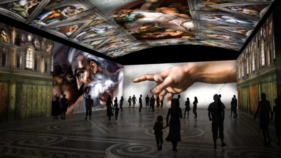 “Michelangelo: O Mestre da Capela Sistina” estreia no MIS Experience