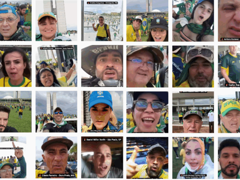 Identidade de participantes do ato terrorista