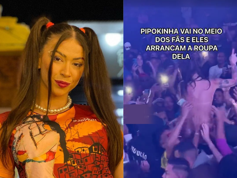 Shows de MC Pipokinha viralizam com frequência nas redes sociais