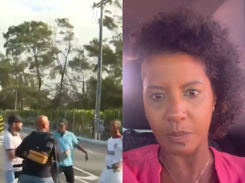 Jornalistas são agredidos com socos durante uma passagem ao vivo para a Record TV da Bahia