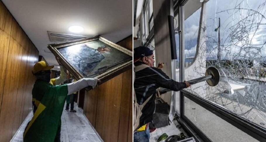 8 obras de arte que foram destruídas ou roubadas por terroristas em Brasília