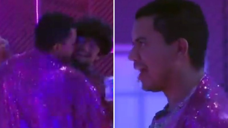 BBB 23: Bruno Gaga tenta a todo custo beijar Gabriel e leva fora