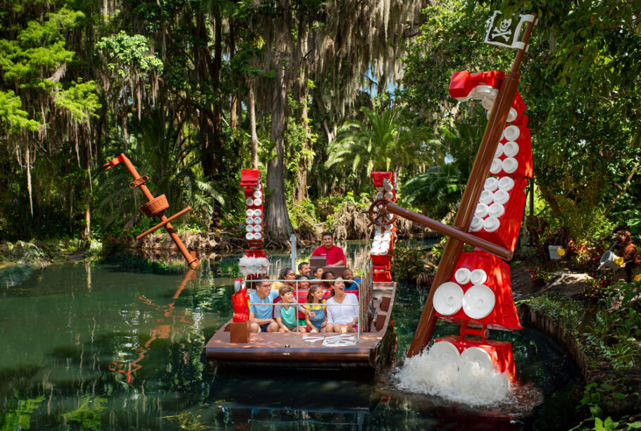 Pirate River Quest é a mais recente novidade do parque temático Legoland Florida