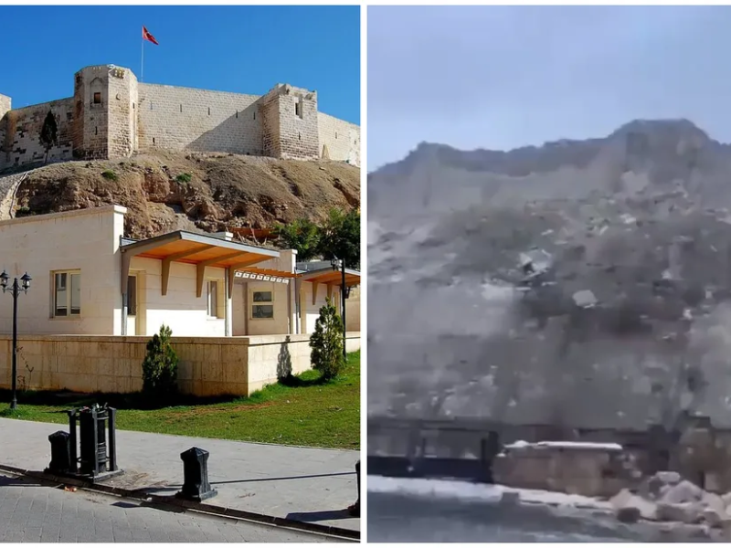 Castelo de 2 mil anos, na Turquia, ficou destruído após terremoto