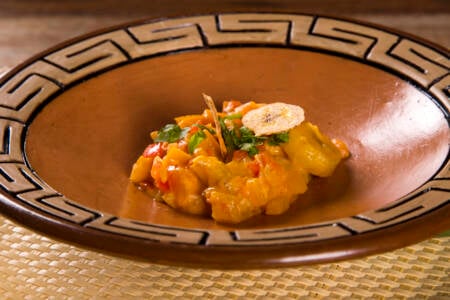 moqueca vegana de banana