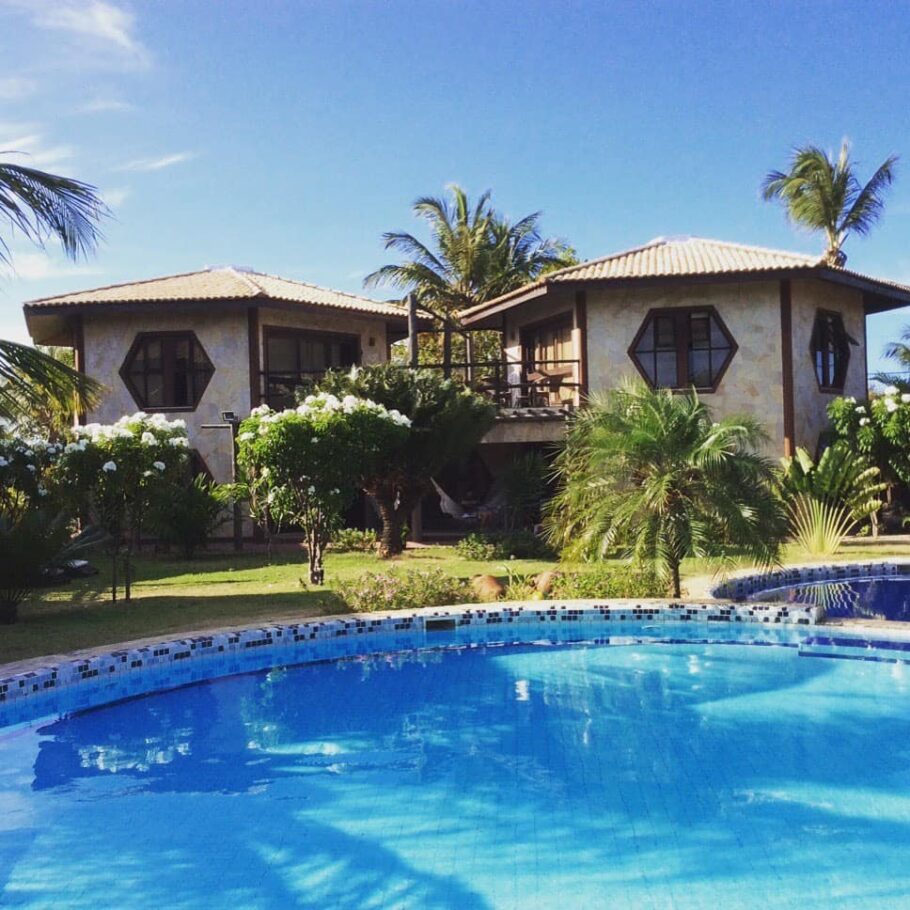 A Vila Nômade, na praia de Pipa, em Tibau do Sul (RN)