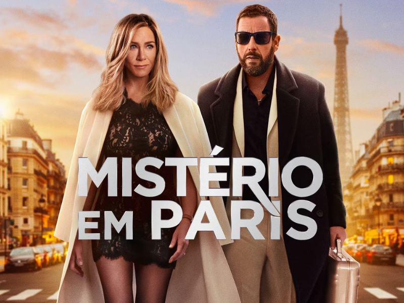 Jennifer Aniston e Adam Sandler protagonizam “Mistério em Paris”, sequência de “Mistério no Mediterrâneo”