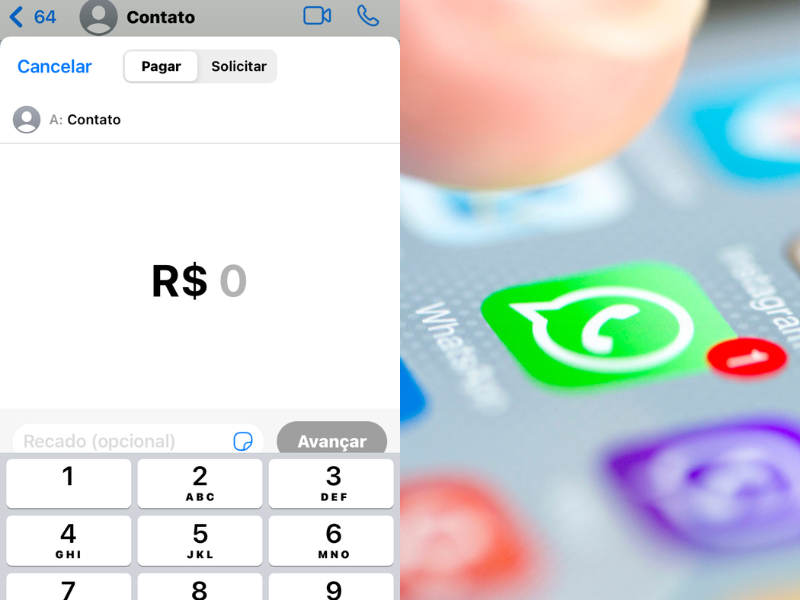 WhatsApp permite que usuários transfiram dinheiro dentro do aplicativo