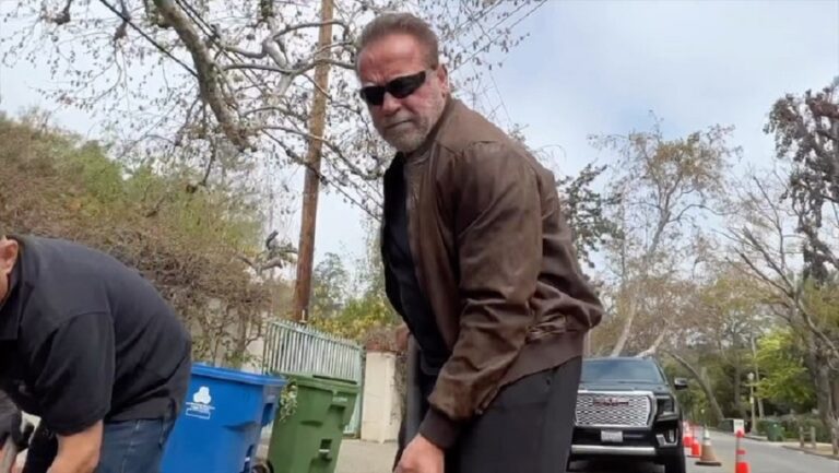 Arnold Schwarzenegger decidiu por conta própria tapar um buraco e causou um problema