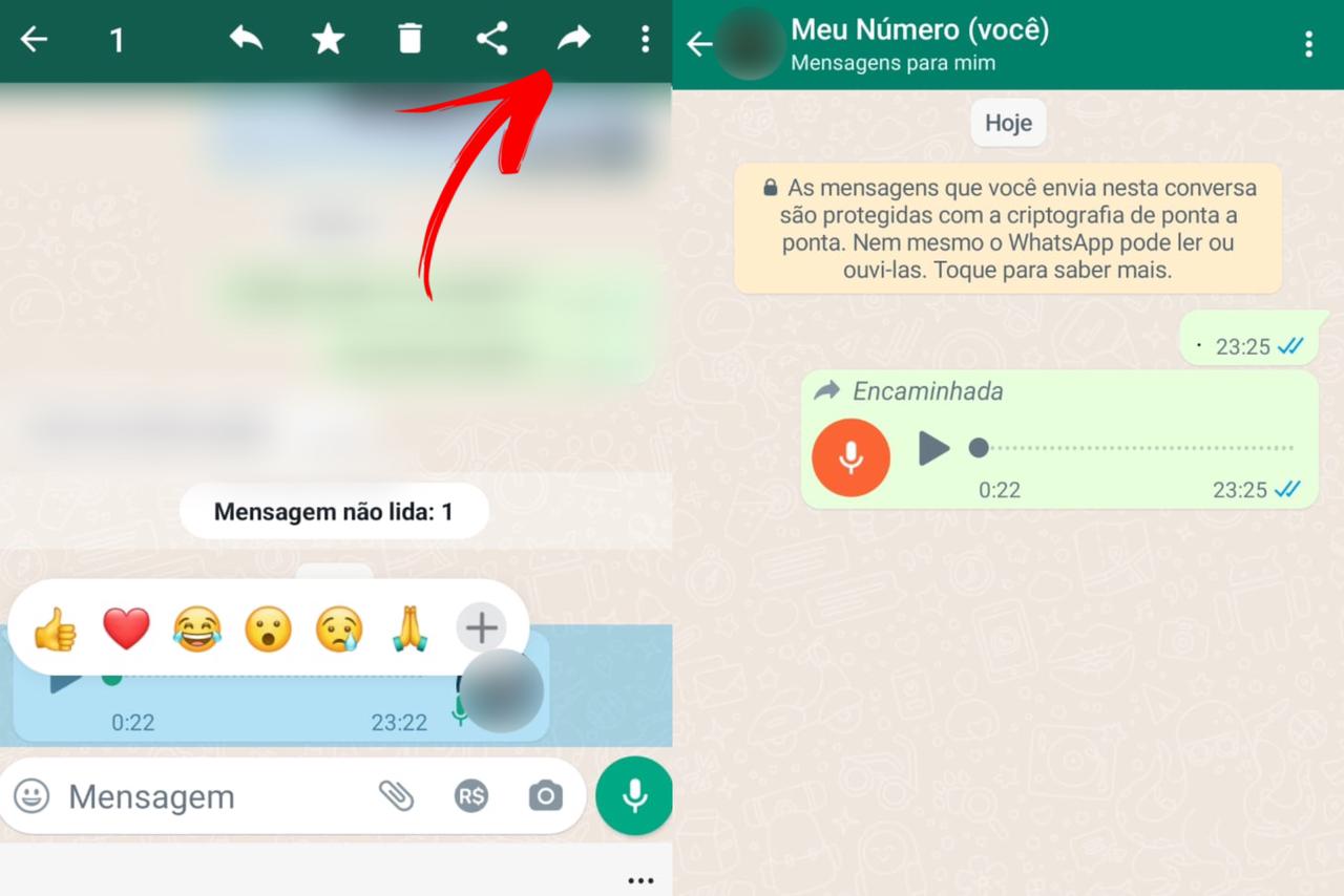 Por fim, truque no WhatsApp no Android