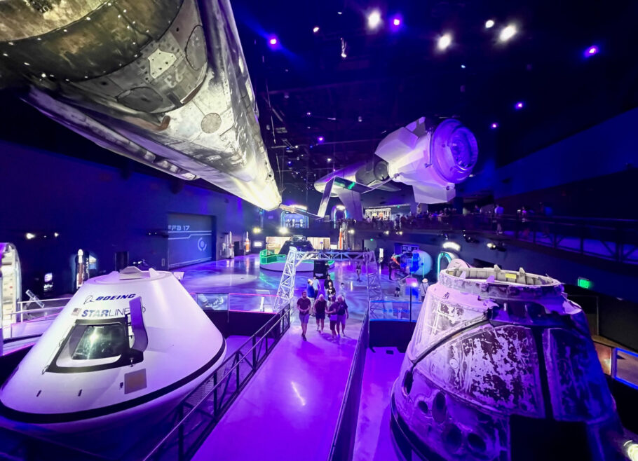 Gateway: The Deep Space Launch Complex tem diversas atrações e 4 simuladores