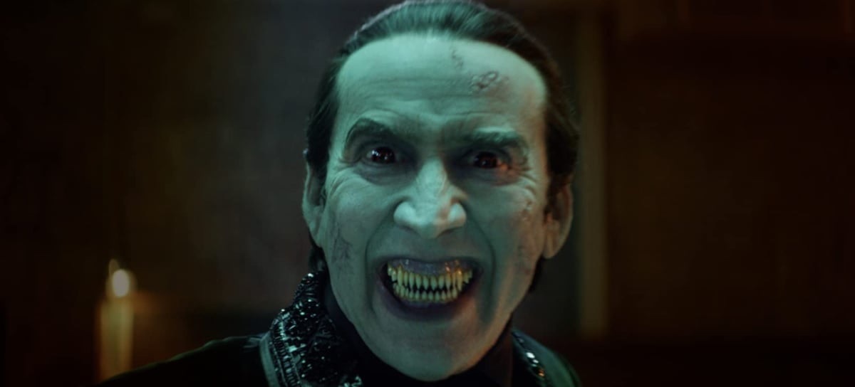 Nicolas Cage precisava de pelo menos 8 horas para virar o Drácula