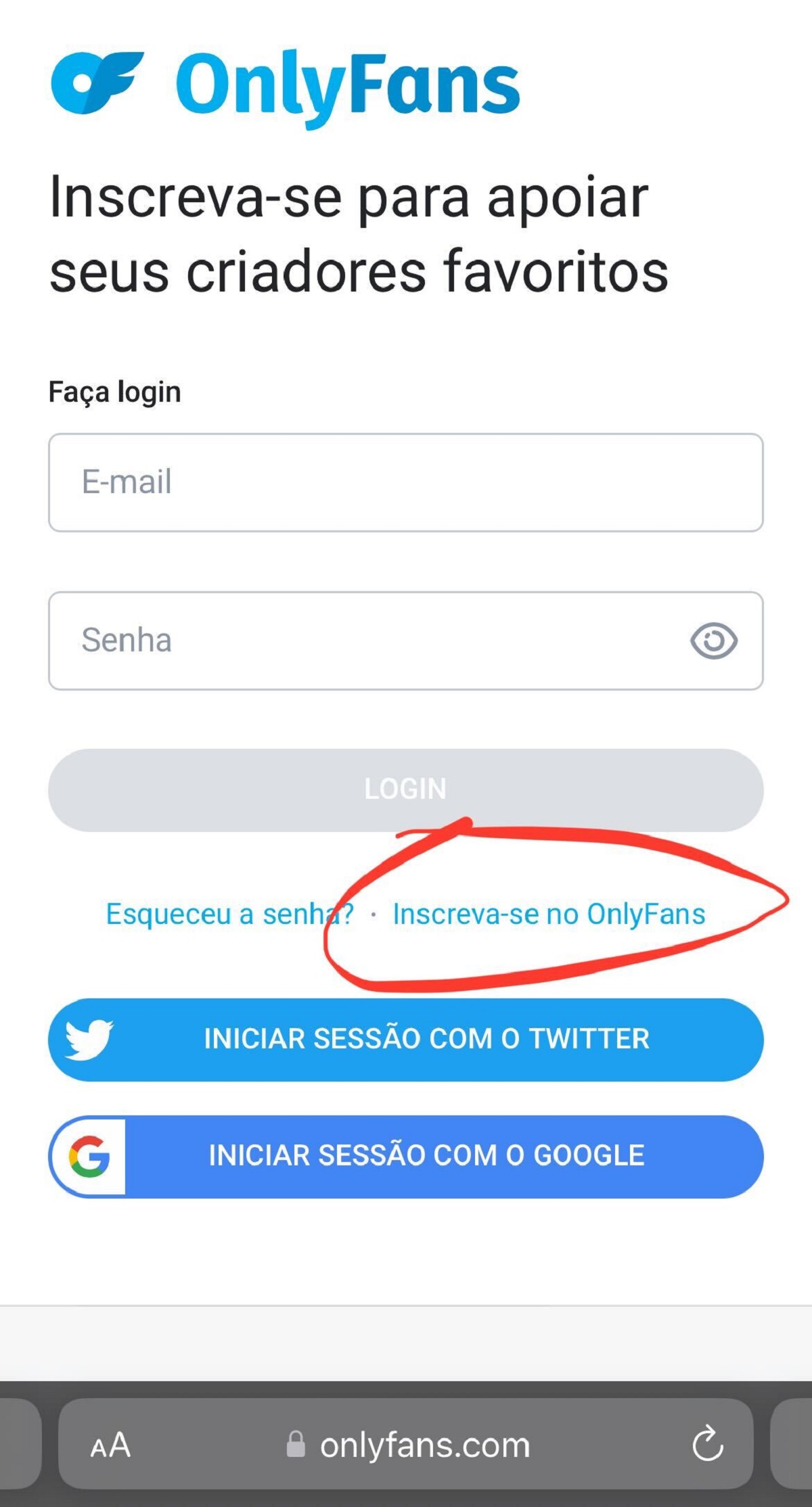 Como criar um e-mail pelo celular