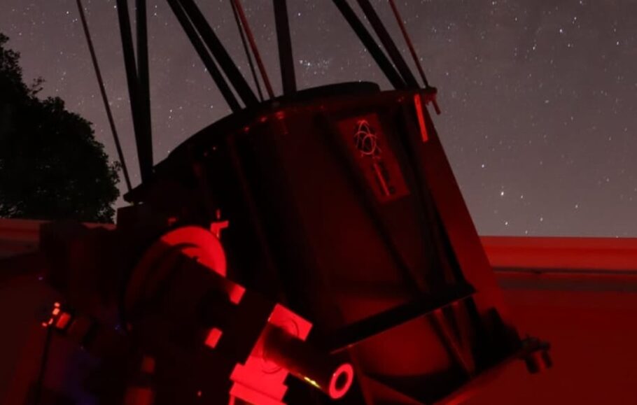 Nas noites de inverno é possível observar o céu a olho nu durante a visita ao Polo Astronômico de Amparo, interior de SP