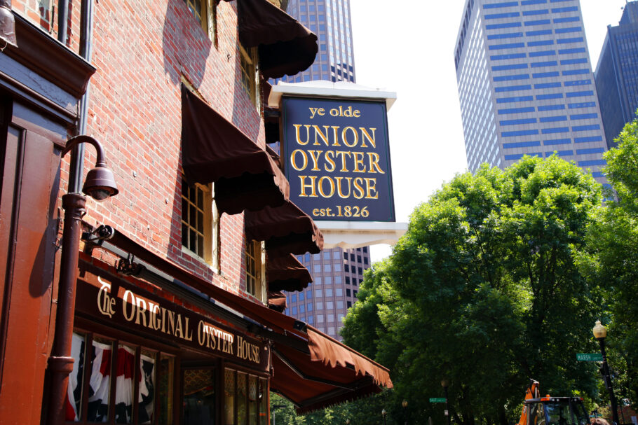 Union Oyster House Boston é o restaurante mais antigo em operação contínua nos EUA