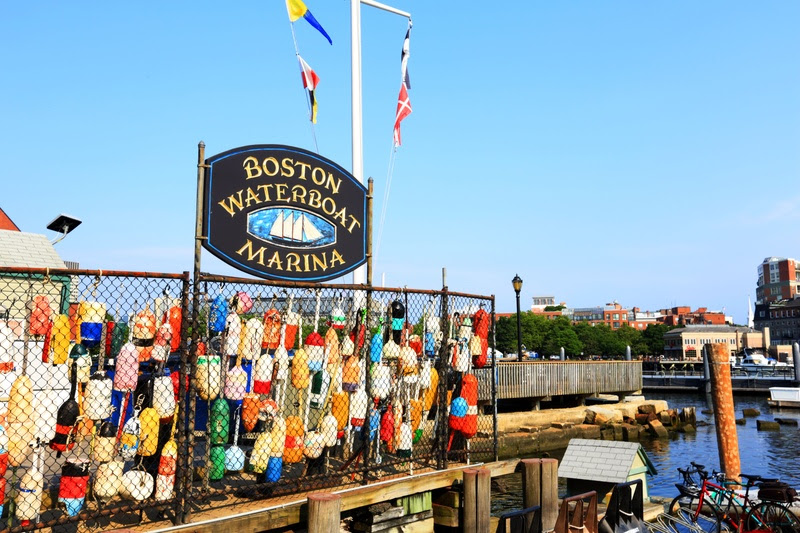 A Marina de Boston, em Massachusetts