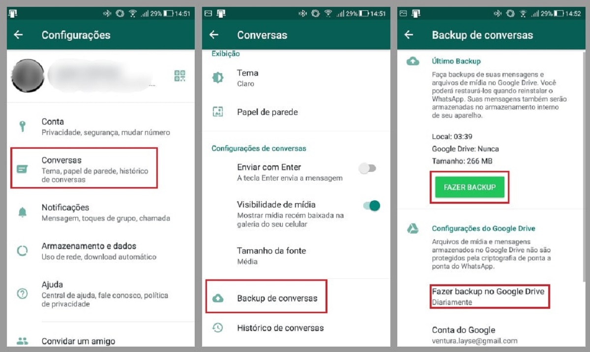 Como fazer backup no WhatsApp da maneira mais fácil