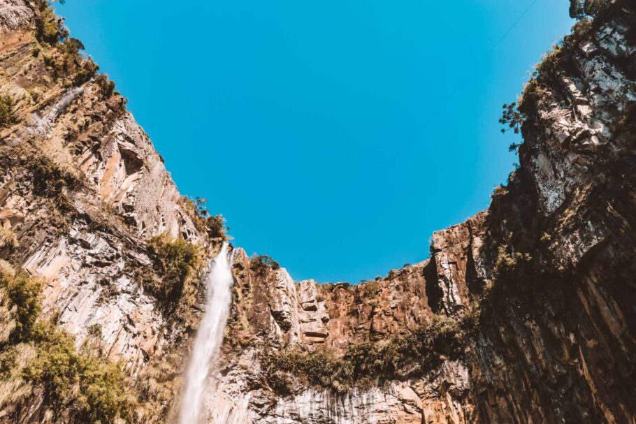 A Serra Catarinense também tem belas cachoeiras