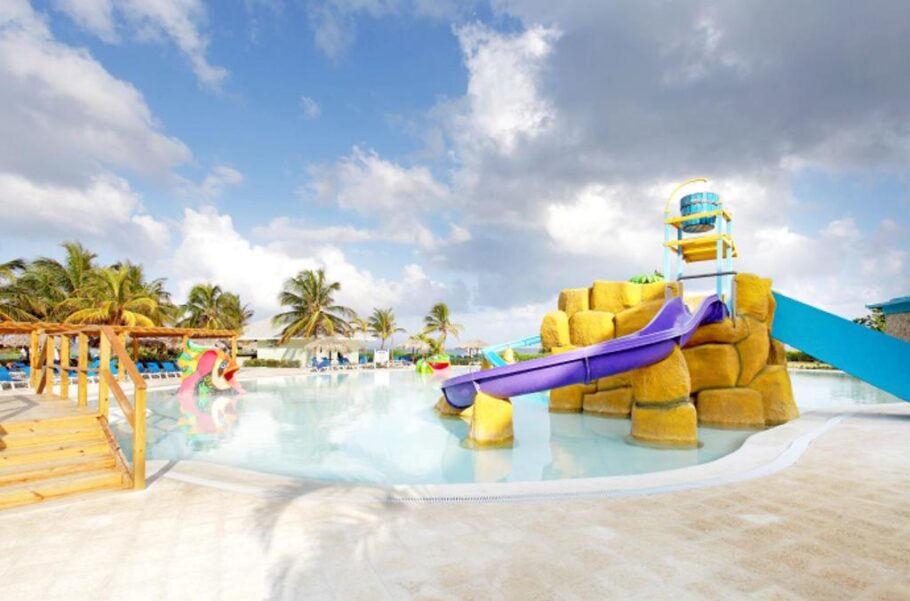 O Grand Palladium Jamaica Resort & Spa conta com um parque aquático para crianças