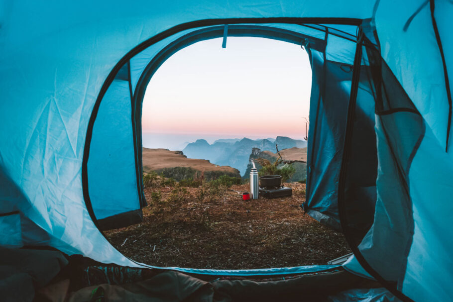 O Cânion Espraiado oferece um ótimo lugar para acampar