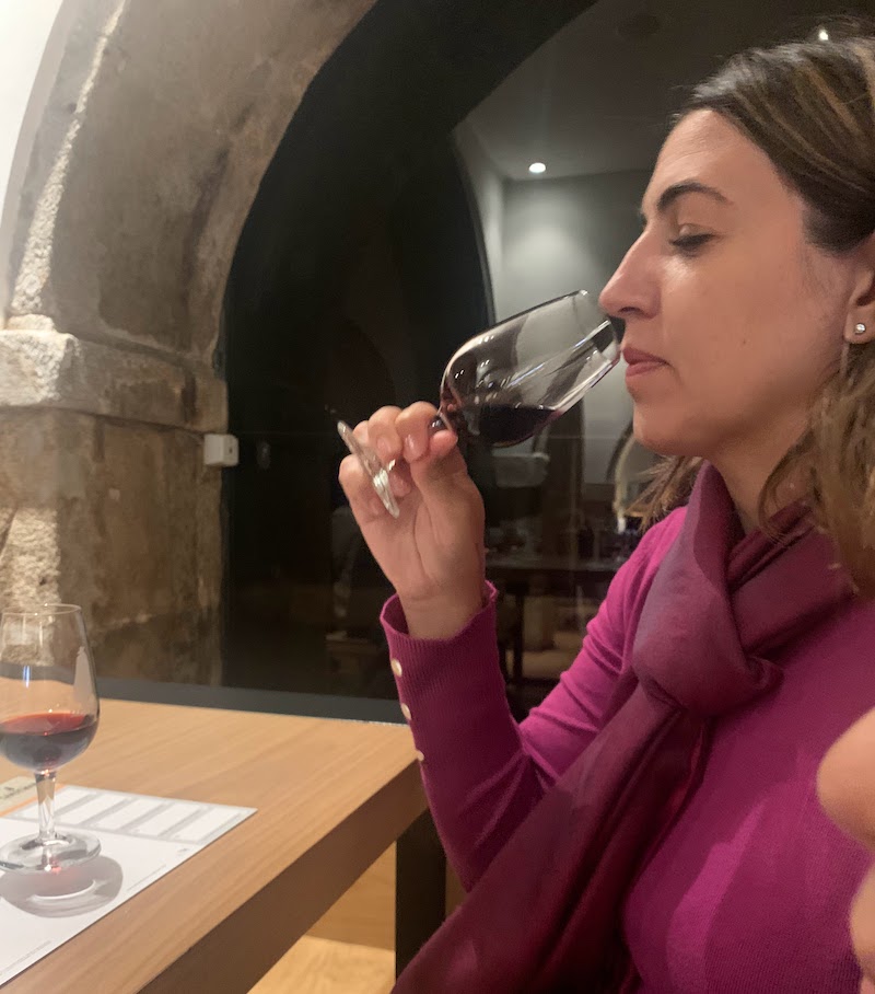 Degustação do vinho do Porto