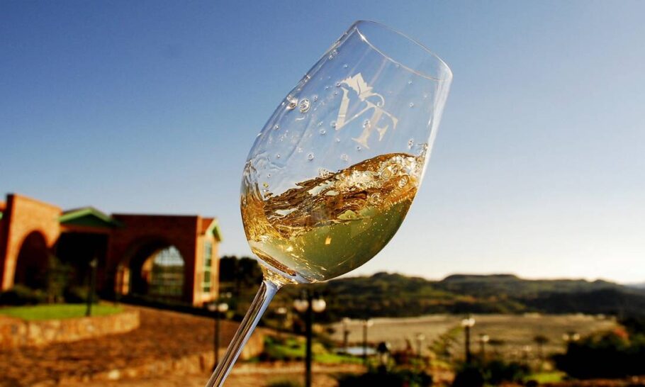 A vinícola Villa Francioni é um das que produzem vinho na região da Serra Catarinense