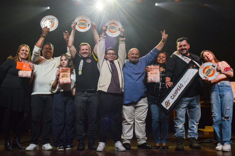 Os vencedores da etapa da cidade de São Paulo do Comida di Buteco