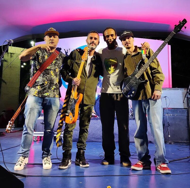 Guerreiros de Judá é uma das bandas de reggae que participa deste festival.