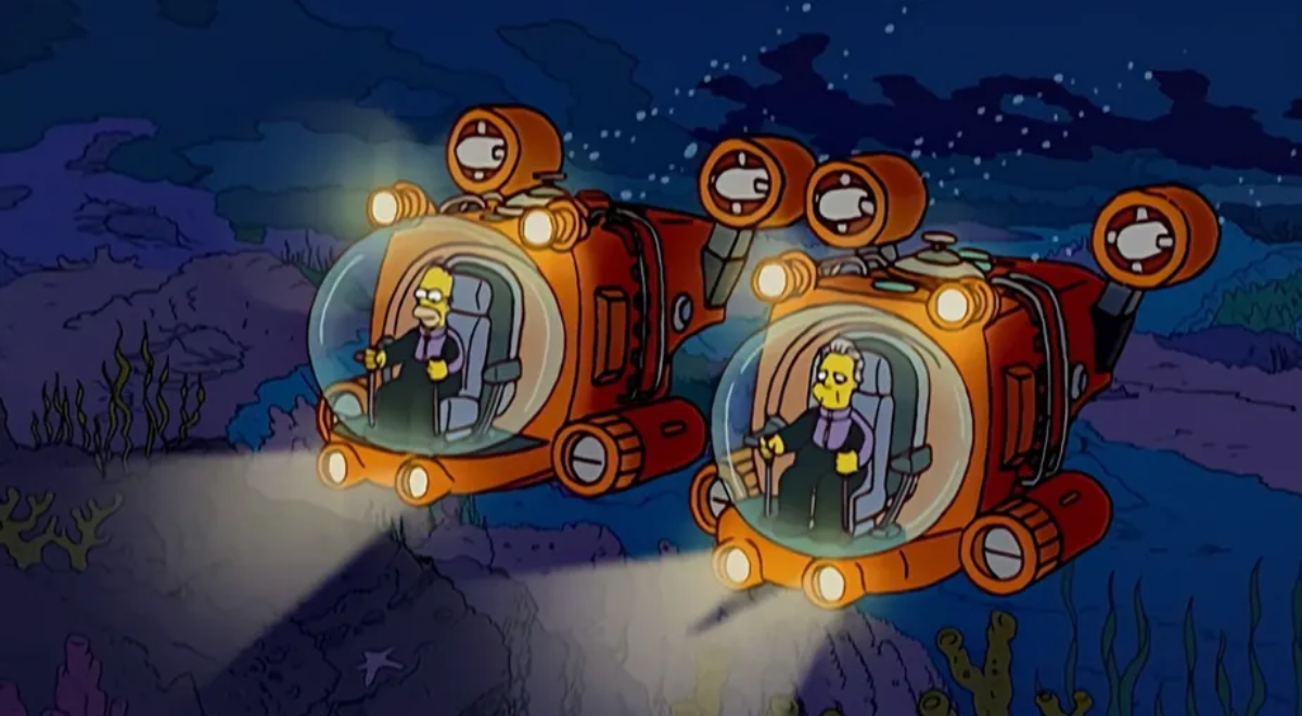 Fãs comparam episódio de “Os Simpsons” com tragédia do submarino