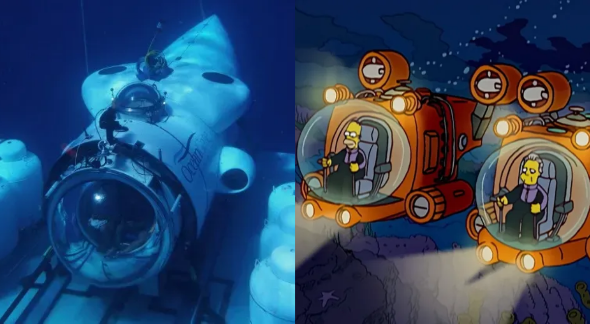 Após sumiço do submarino, fãs dizem que série “Os Simpsons” previu o futuro mais uma vez