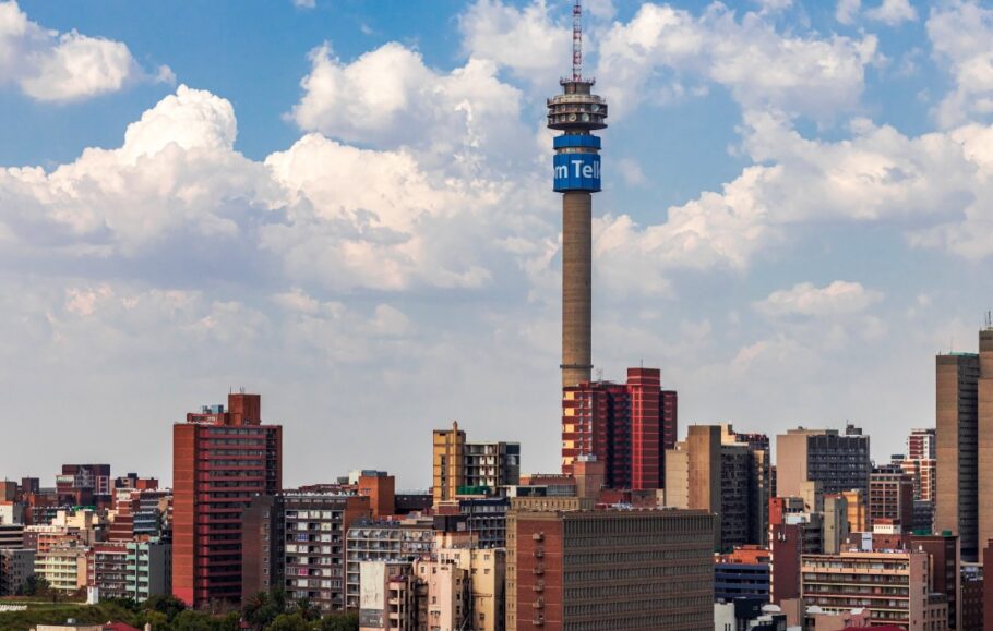 Johanesburgo é o centro econômico  da África do Sul