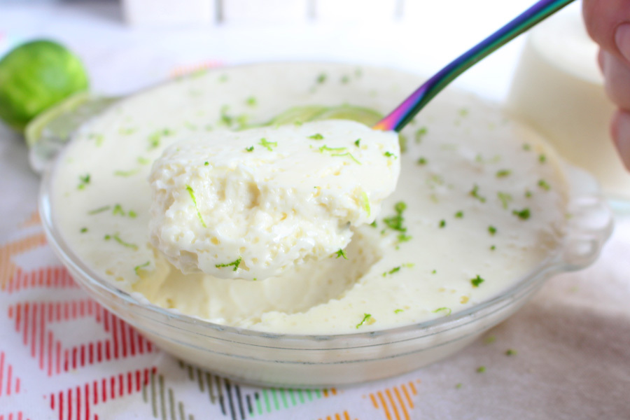 Mousse de limão com 3 ingredientes