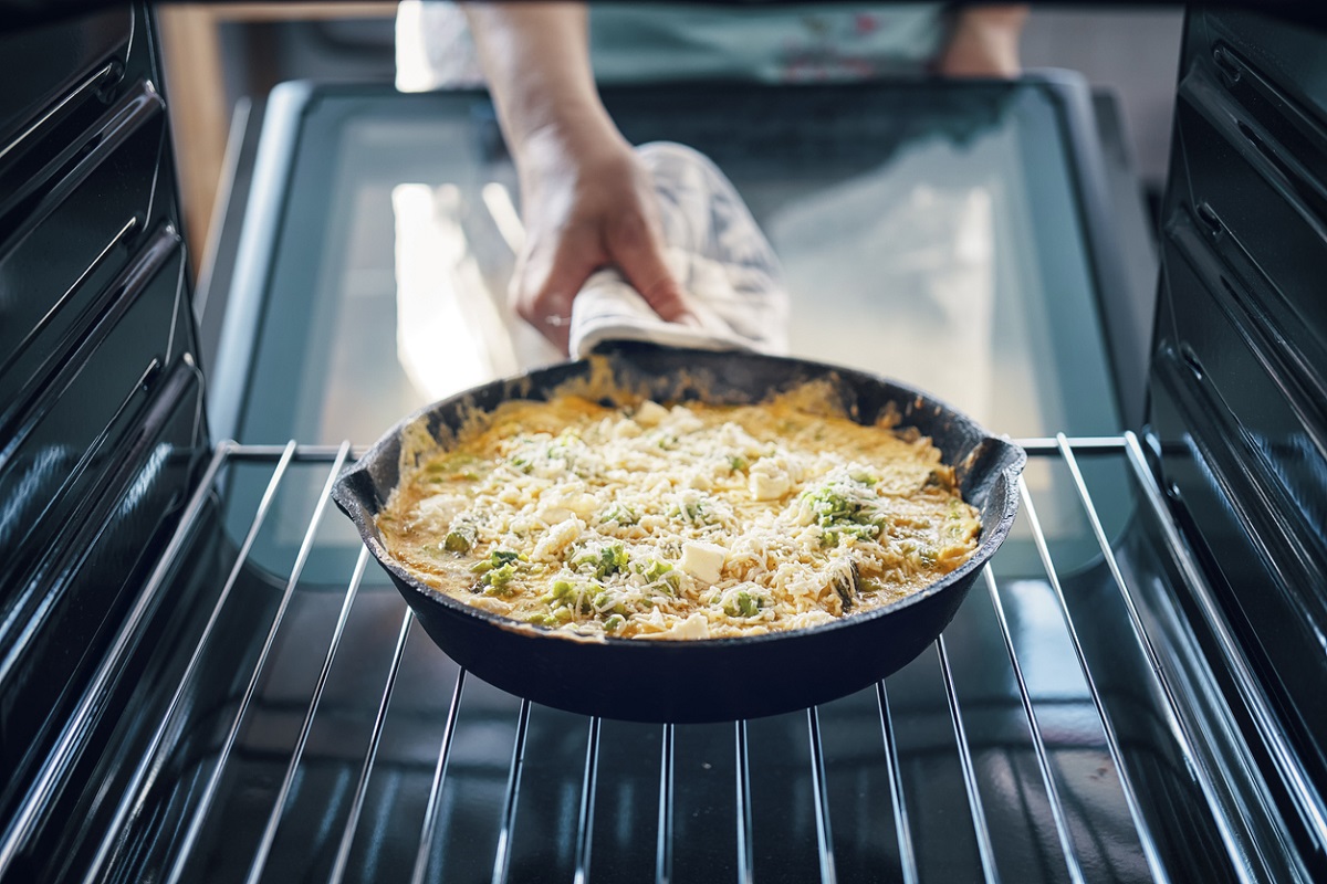 Experimente fazer essa receita fácil de omelete de forn