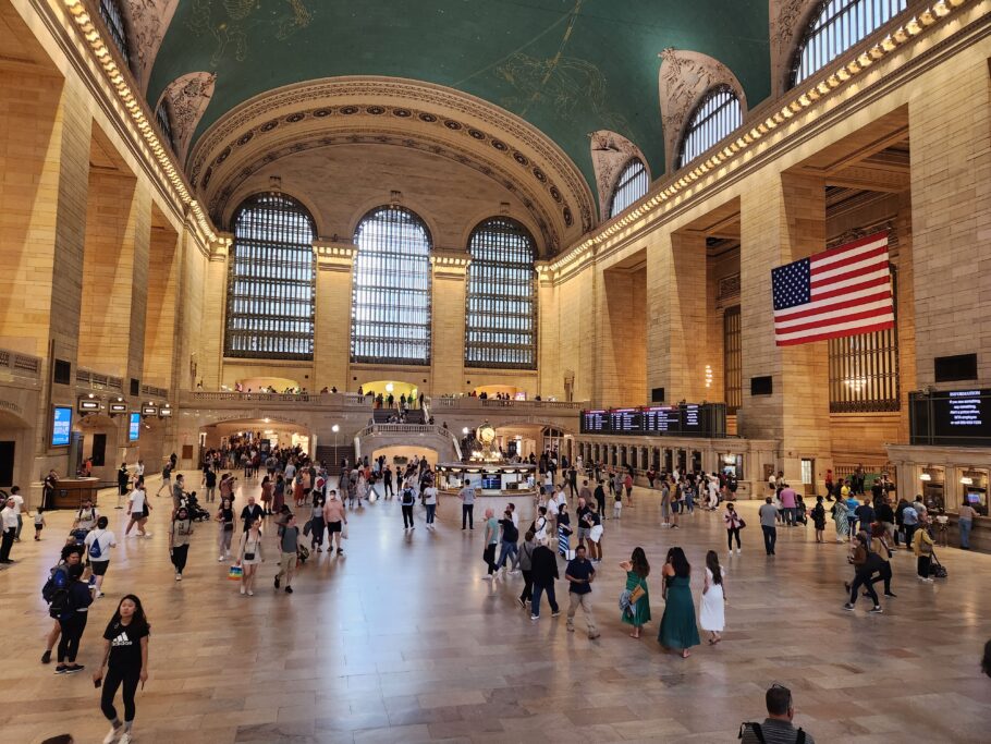 Pacote inclui ainda um city tour por Nova York; Grand Central Station na foto