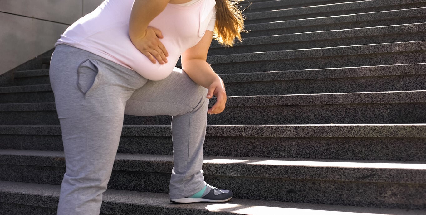 Escadas podem ajudar a prevenir doenças.
