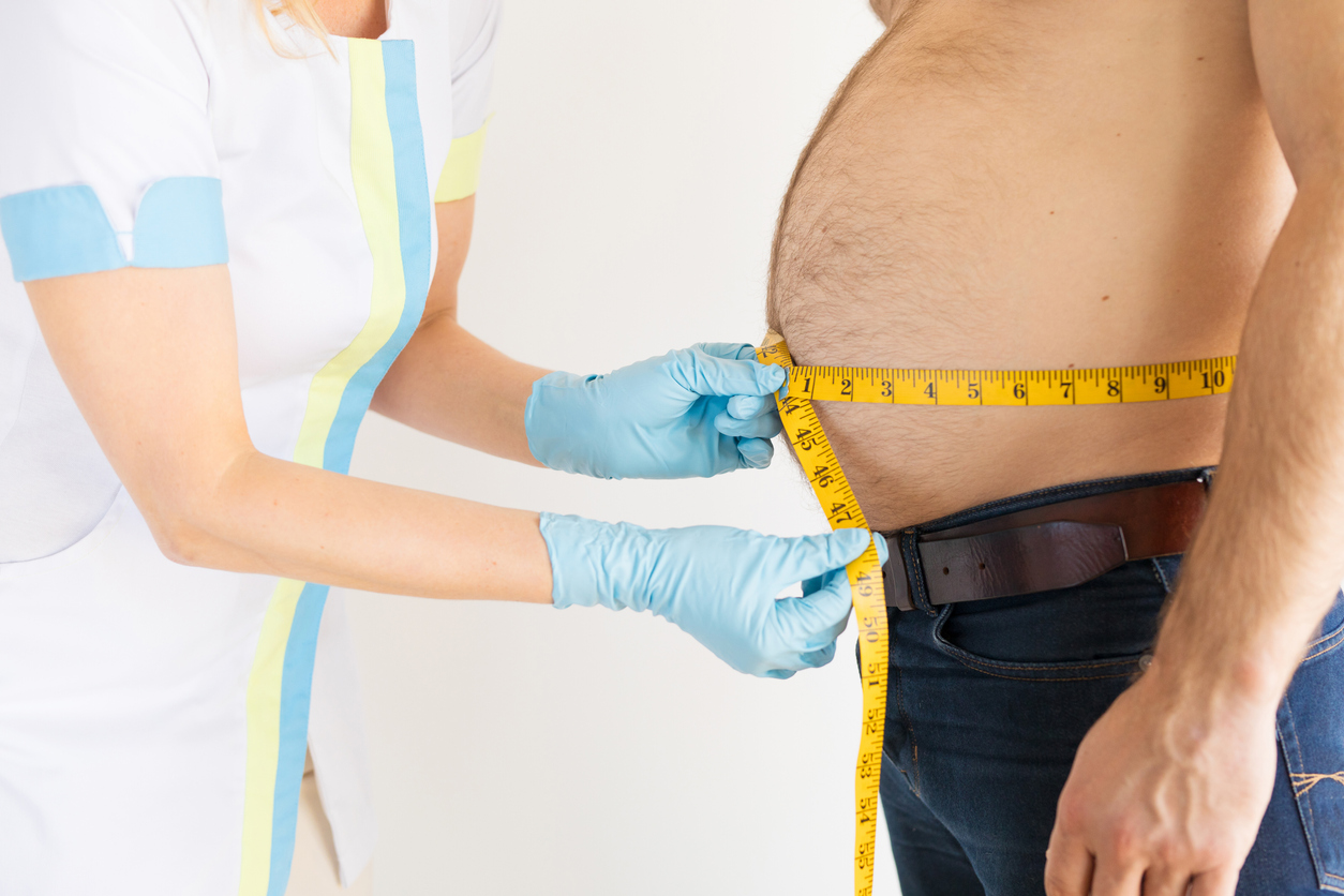 Males da gordura localizada: excesso de peso e obesidade causam 168 mil mortes por ano no Brasil, segundo pesquisa divulgada pela Unifesp – iStock/Getty Images