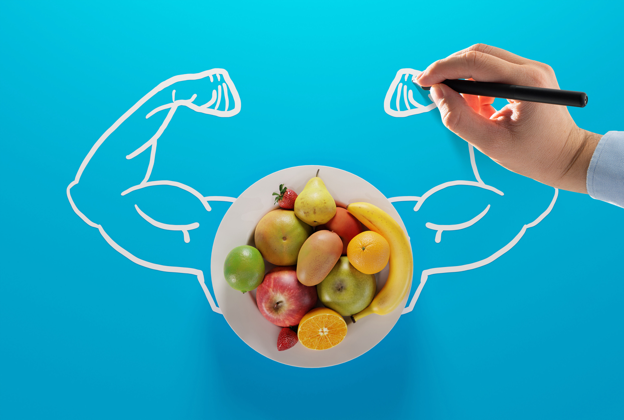 Frutas anabólicas oferecem nutrientes e propriedades indispensáveis para o desenvolvimento muscular – iStock/Getty Images