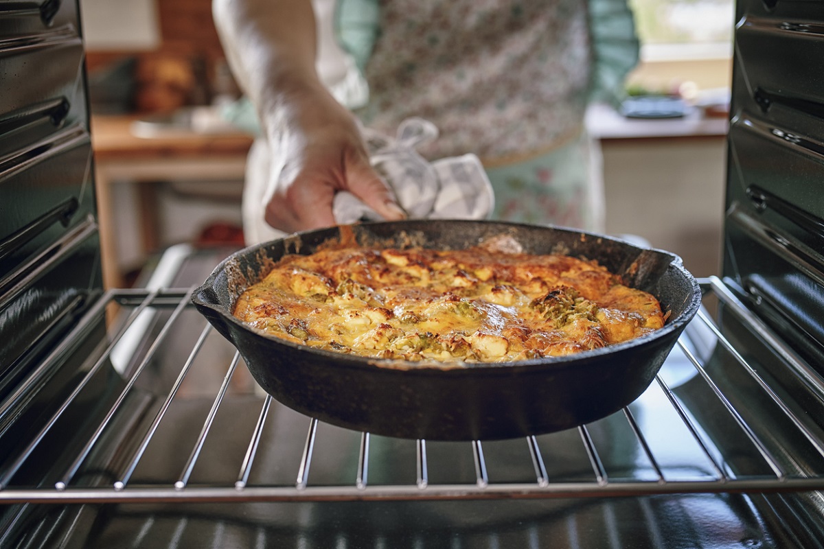 Faça este omelete no forno de forma rápida e prática