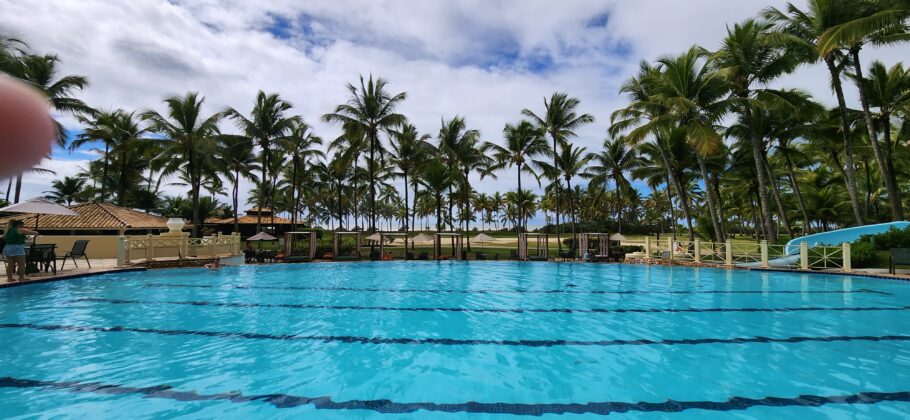 Uma das piscinas do do Transamerica Comandatuba